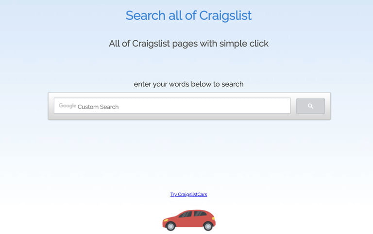 Searchcraigslist.org - Search All of Craigslist