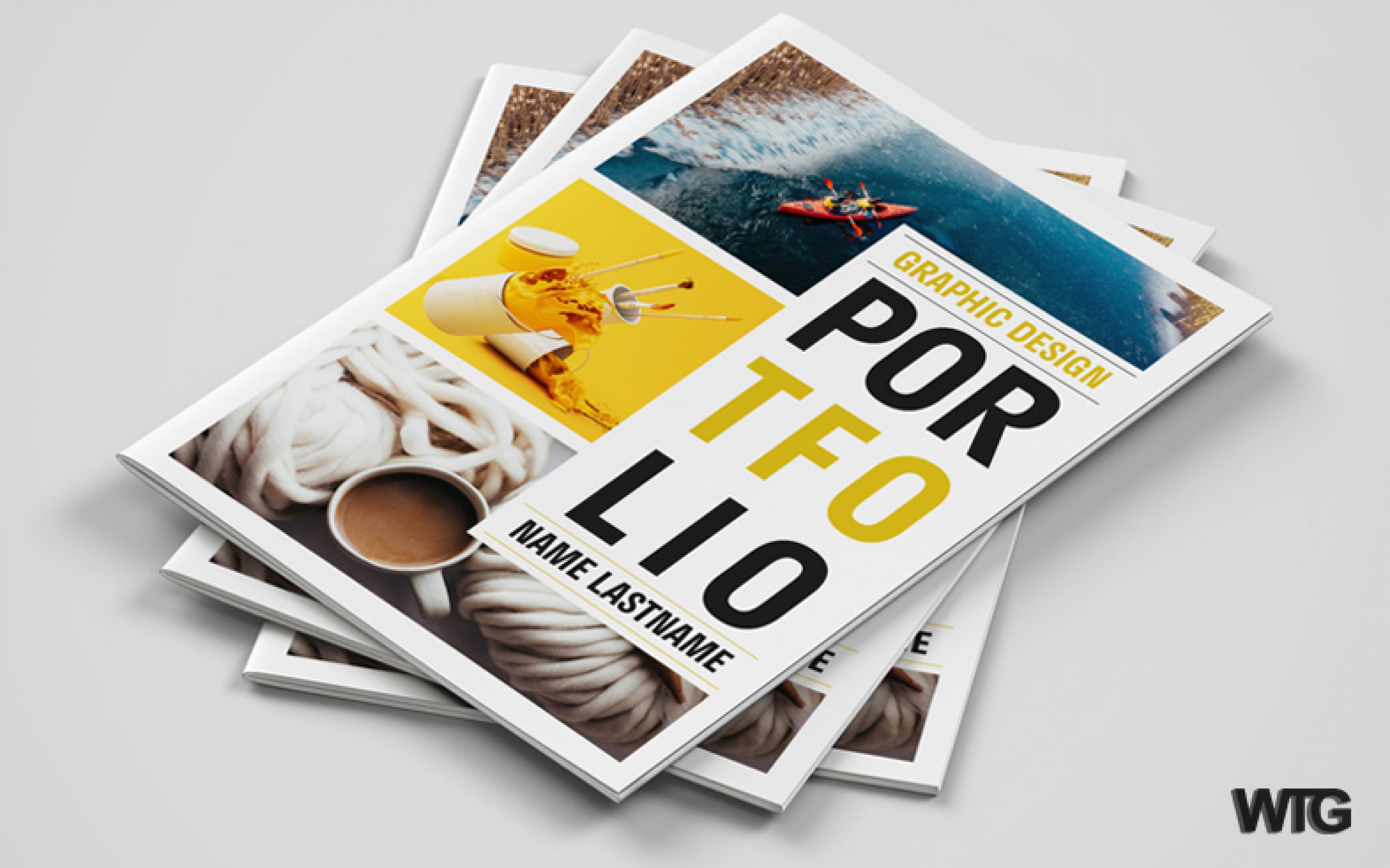 graphic design portfolio examples print