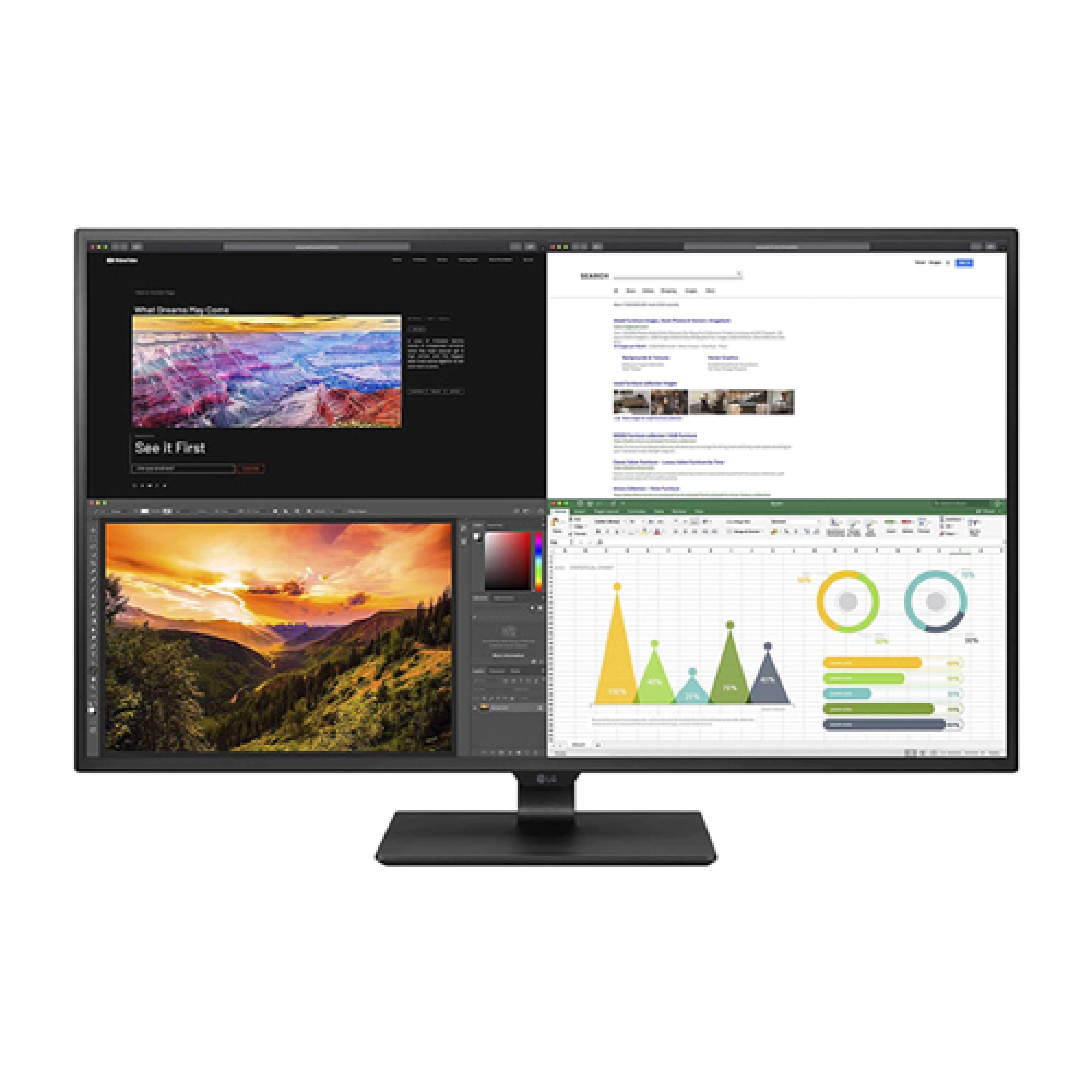 best 43 inch monitor for work